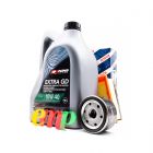 KIT ACEITE RENAULT CLIO DUSTER KANGOO K4M PUMA EXTRA GD 10W40 + FILTRO AIRE + FILTRO ACEITE